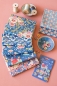 Preview: Tilda Patchwork Stoff Baumwolle - Jubilee - Farm Flowers Blue